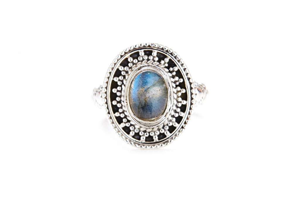 Aura Ring - Labradorite