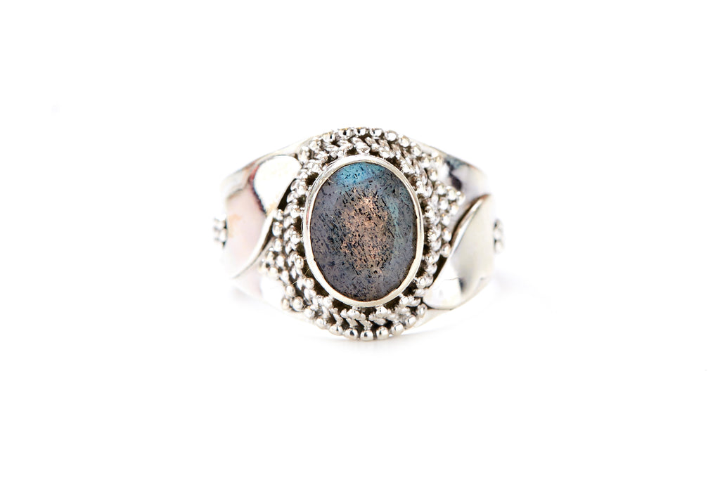 Ava Ring - Labradorite