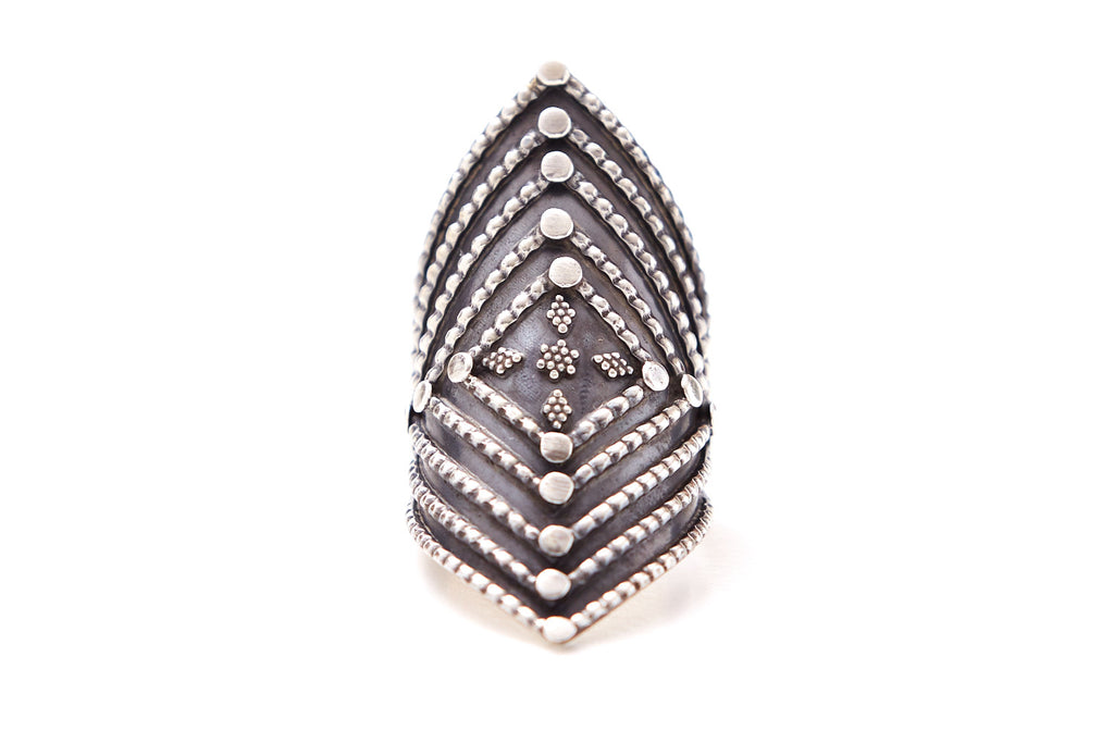 Silver Web Ring