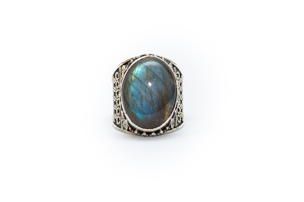 Azalea Ring - Labradorite 2.0