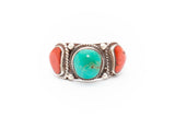 The Three Sisters Ring - Turquoise | Coral