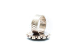 Afghani Flower Ring - Turquoise II