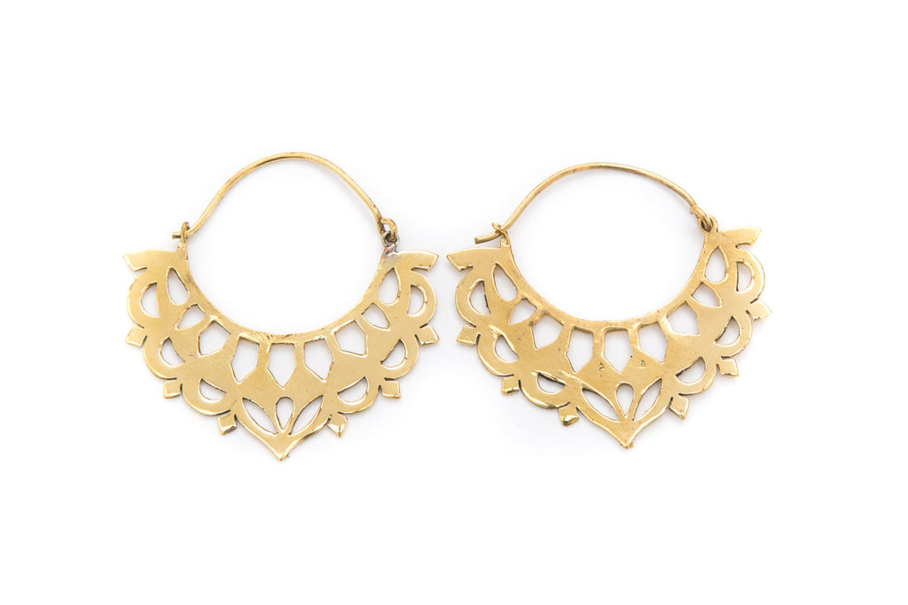 Brass Hoops