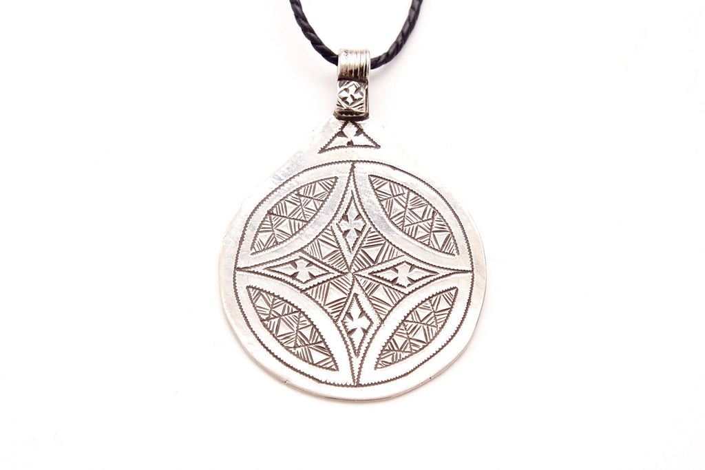 Etched Tuareg Pendant