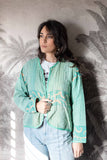 Kantha Jacket - Turquoise II