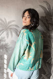 Kantha Jacket - Turquoise I