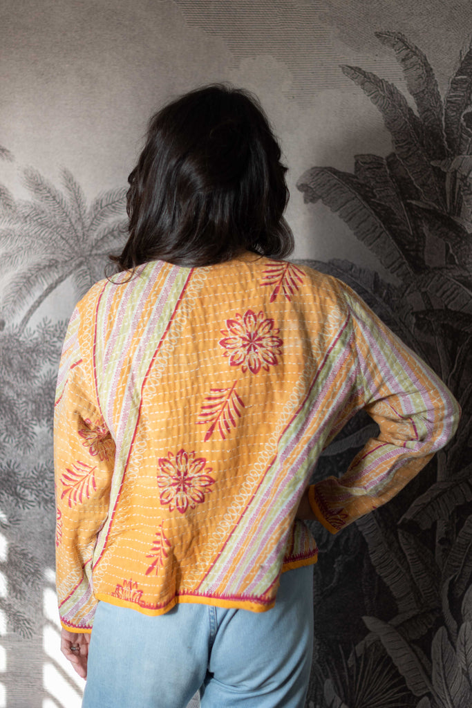 Kantha Jacket Sand II – Eastern Soul