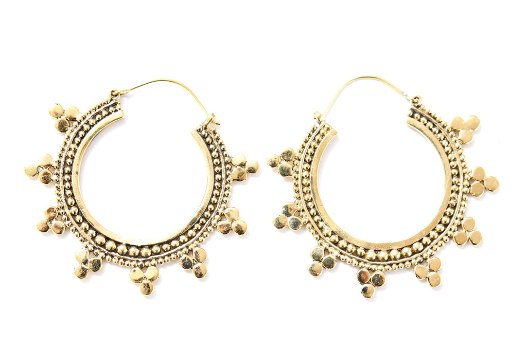 Brass Hoops