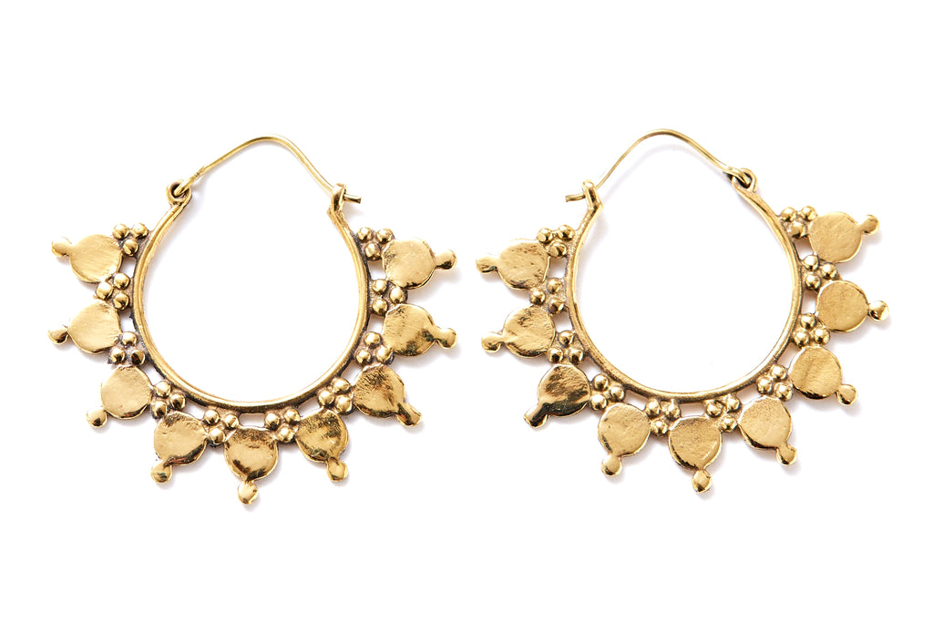 Brass Hoops