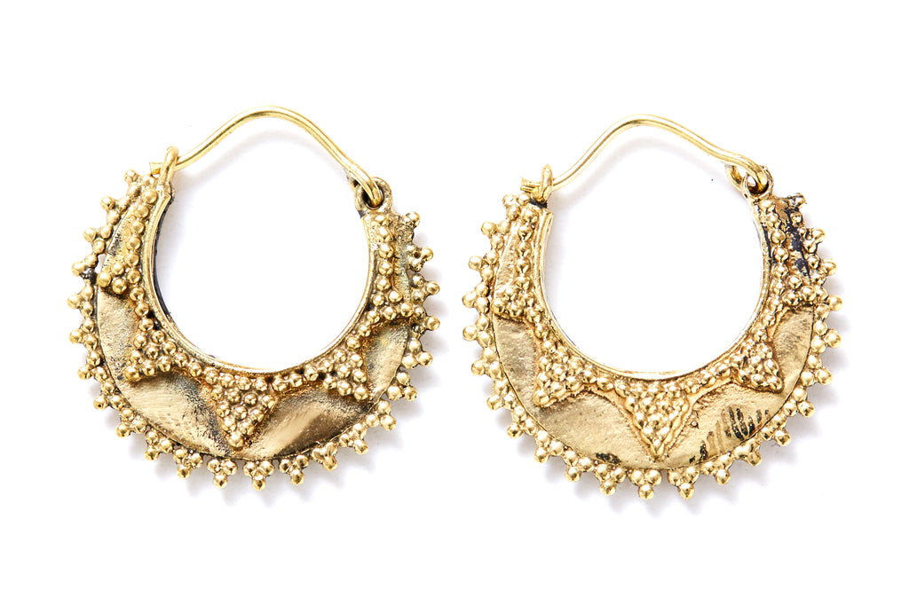 Brass Hoops