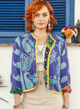 Kantha Jacket - Ocean