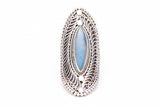 Indian Armour Ring - Labradorite