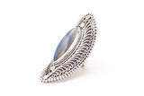 Indian Armour Ring - Labradorite