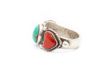 The Three Sisters Ring - Turquoise | Coral