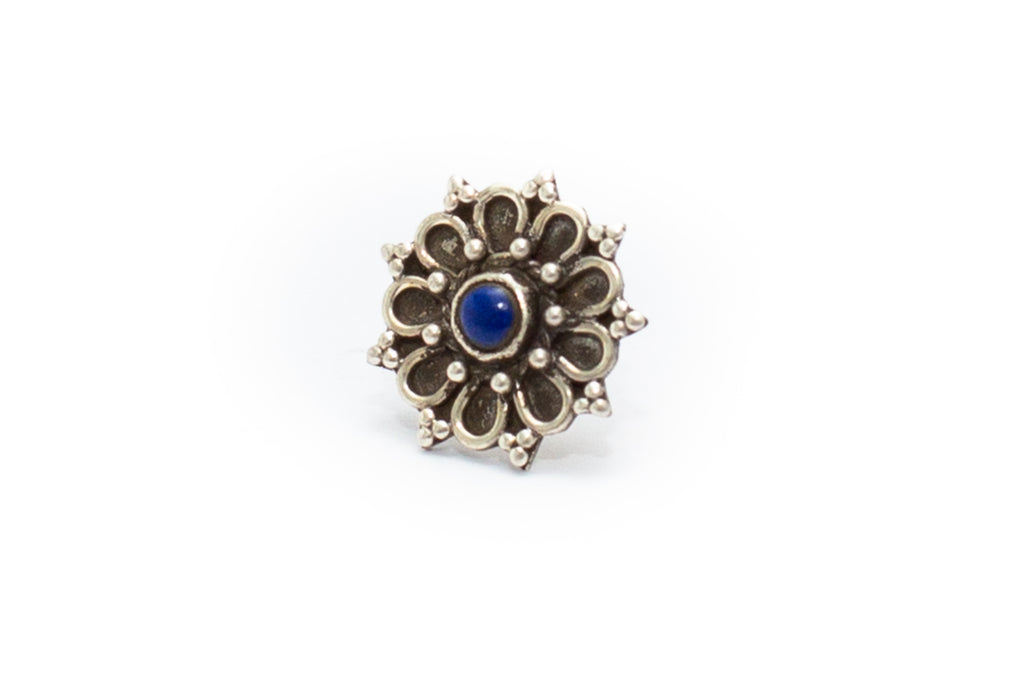 Lennox Nose Stud - Lapis Lazuli 2.0